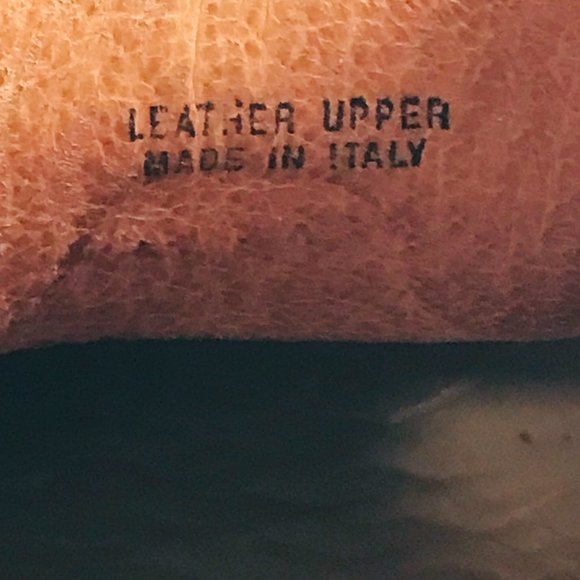 Johnston & Murphy Made In Italy Beautiful Brown Leather Men's Shoe Size 9.5M - Picture 10 of 11